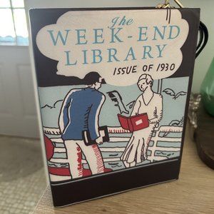 The Week-End Library Book Clutch